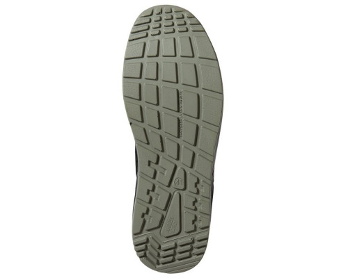 Полуботинки «Капер», чёрно-серые, КП, ПУ/ПУ