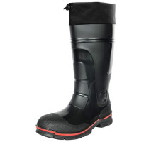 Сапоги ПВХ "Акватрек", КП, с надставкой, цв. чёрный